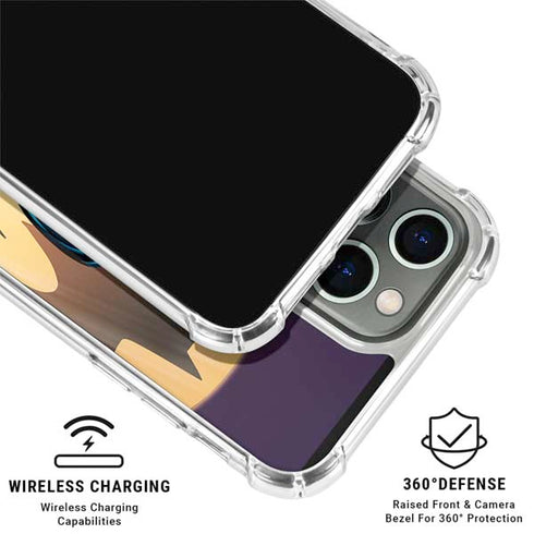 DC Comics Batman in the Sky iPhone 16 Pro Clear Case